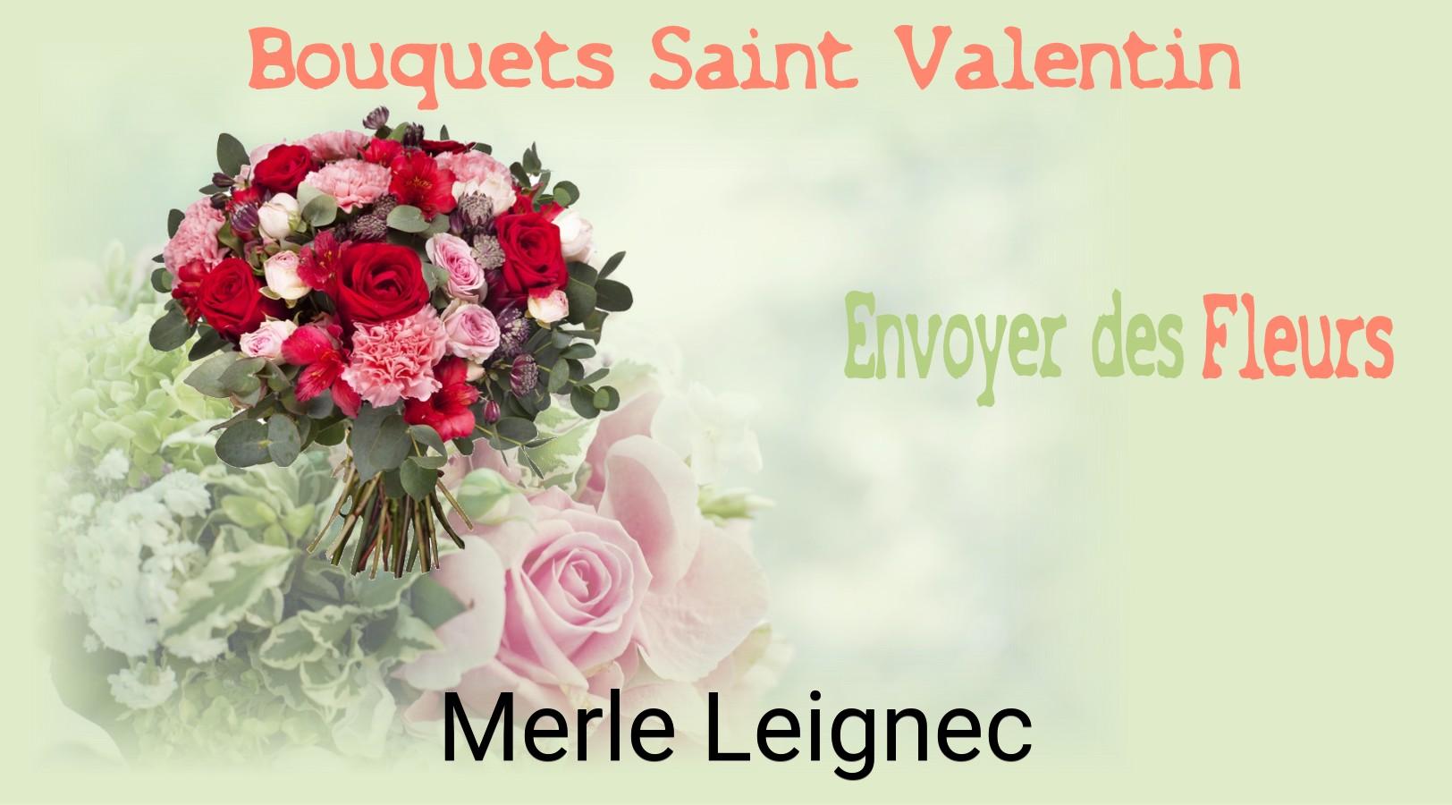Roses de Saint-Valentin livrées à Merle-Leignec